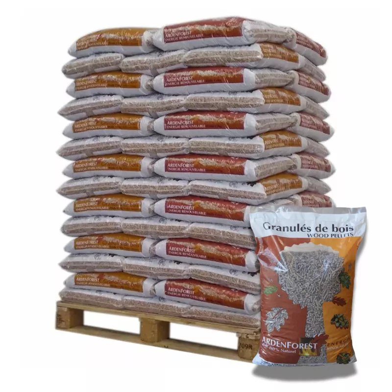pellet ardenforest palette de 70 sacs de 15 kg