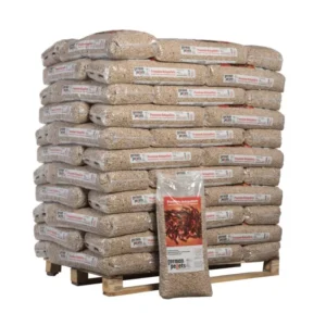 pellet german palette de 66 sacs de 15 kg